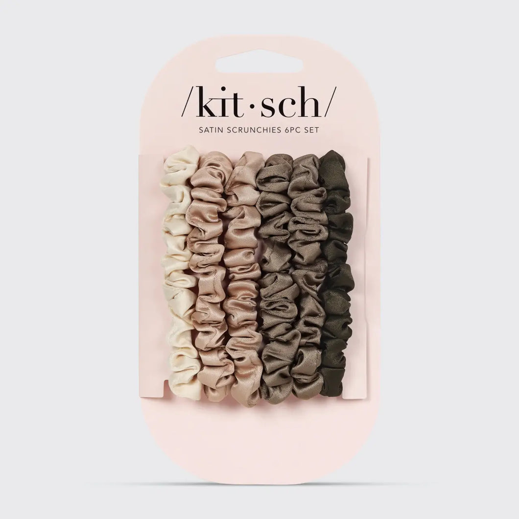 Kitsch Beauty Ultra Petite Satin Scrunchies
