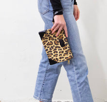 Load image into Gallery viewer, Funky Monkey Zipper Wristlet
